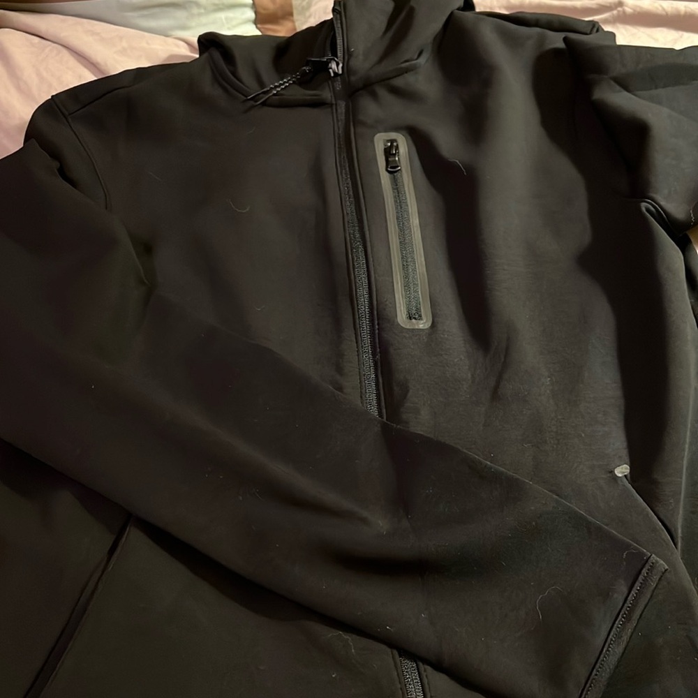 NWT Old Navy Mens Dynamic Fleece Hooded Zip-Front Sweatshirt - size S